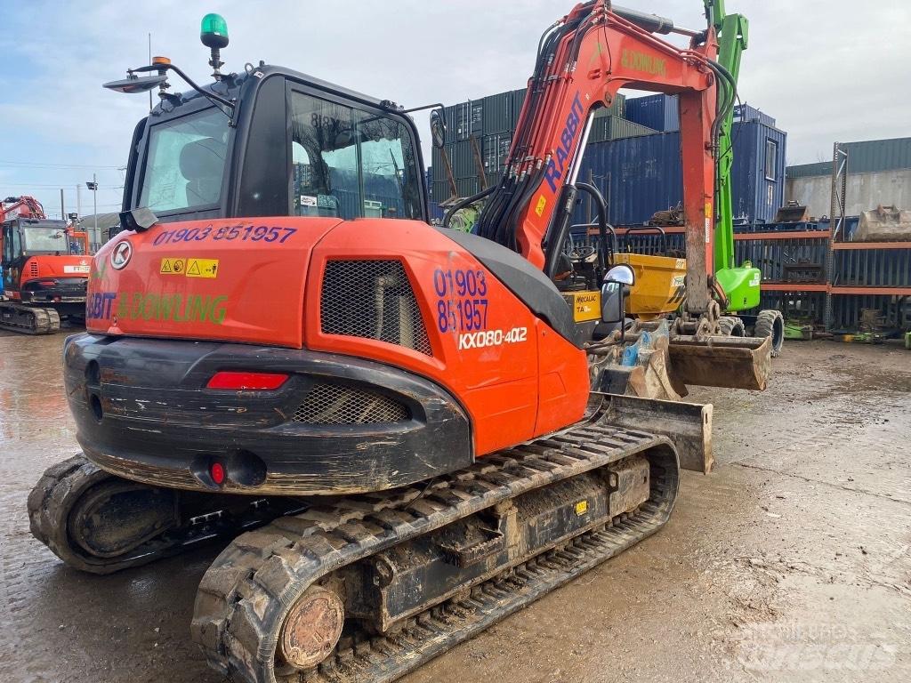 Kubota KX 080-4 Midi ekskavatörler 7 - 12 t
