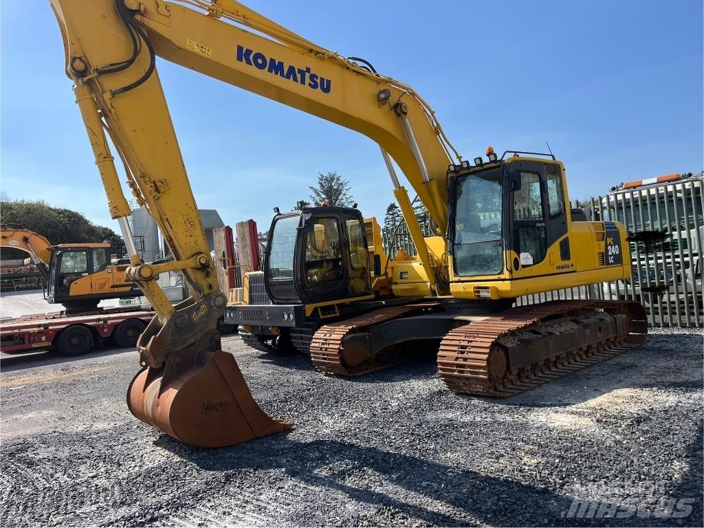 Komatsu Pc240-7 Paletli ekskavatörler