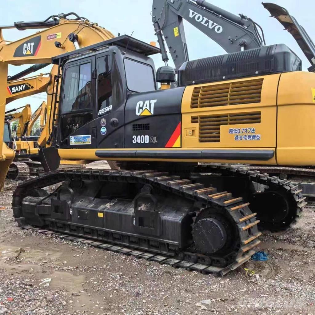 CAT 340 D2 L Paletli ekskavatörler