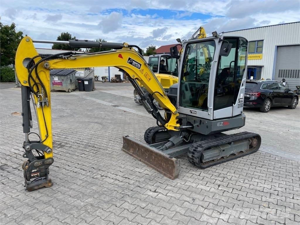 Wacker Neuson EZ36 Paletli ekskavatörler