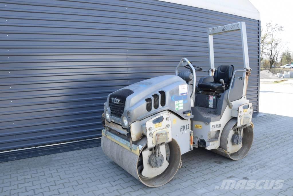 Hamm HD 12 VV Çift tamburlu silindirler