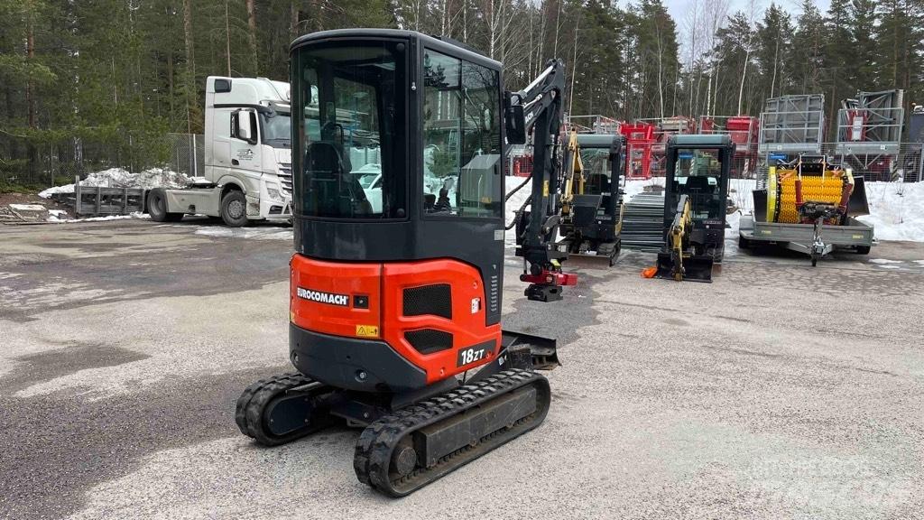 Eurocomach 18 ZT Mini ekskavatörler, 7 tona dek
