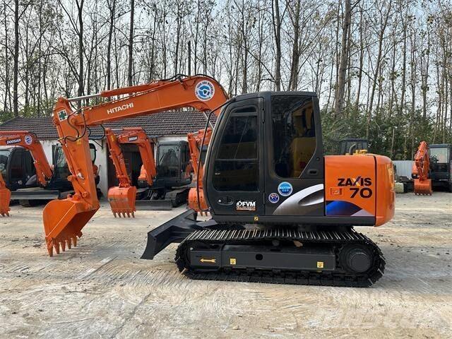 Hitachi ZX70 Paletli ekskavatörler