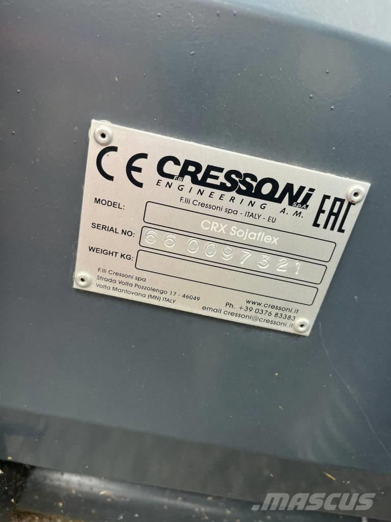 Cressoni CRX 660 Biçerdöver kafaları