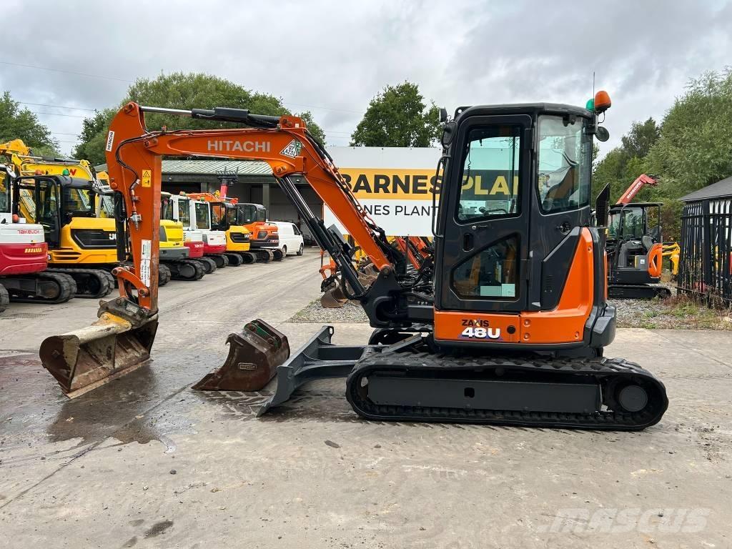 Hitachi ZX 48 U-6 Mini ekskavatörler, 7 tona dek