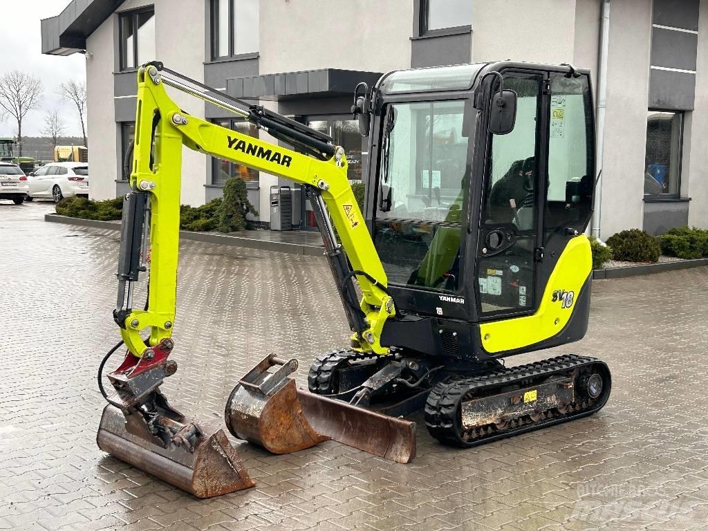 Yanmar SV 18 Mini ekskavatörler, 7 tona dek