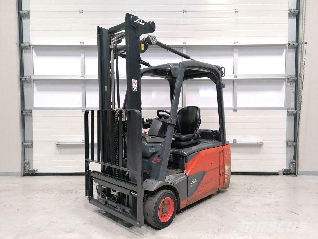 Linde E16L-02 Elektrikli forkliftler