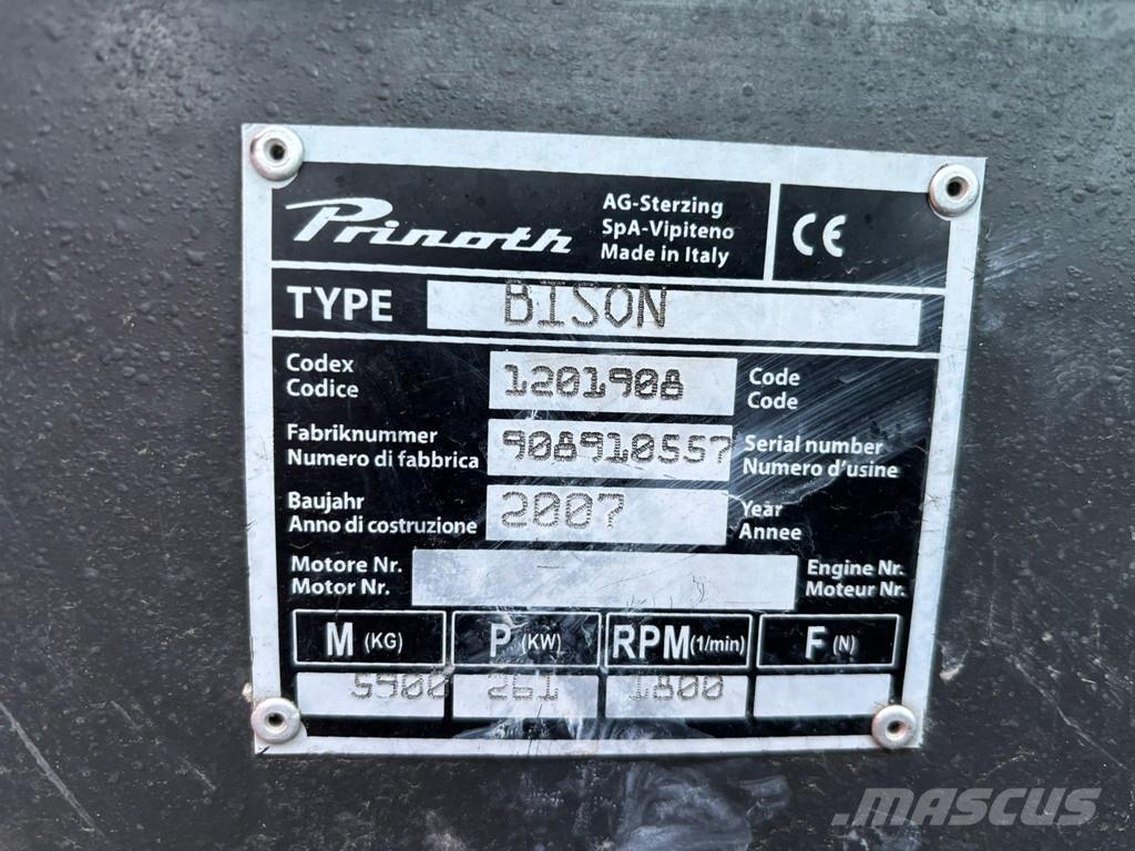 Prinoth Bison Kar düzleyiciler