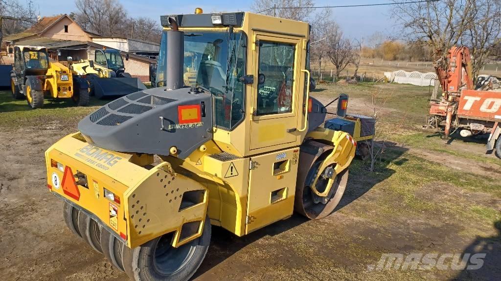Bomag BW 174 A C Kombine silindirler