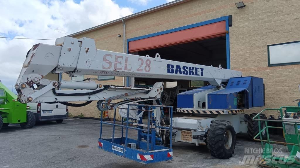  basket SEL 28 Teleskopik personel platformları