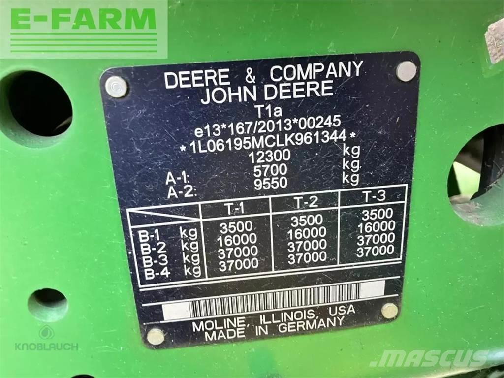John Deere 6195m Traktörler