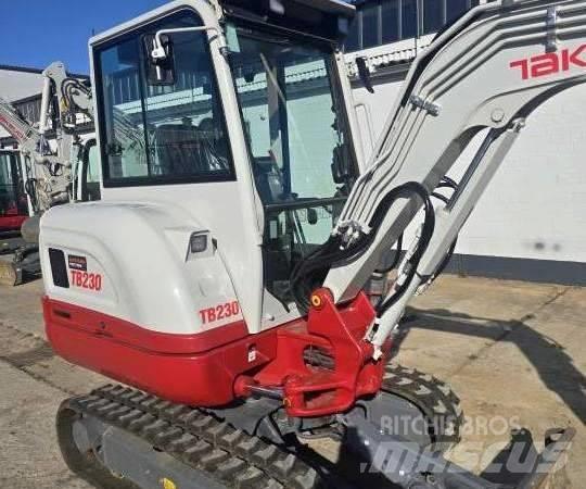 Takeuchi TB 230 Mini ekskavatörler, 7 tona dek