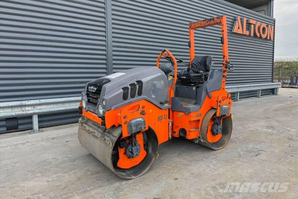 Hamm HD 12 VV Çift tamburlu silindirler