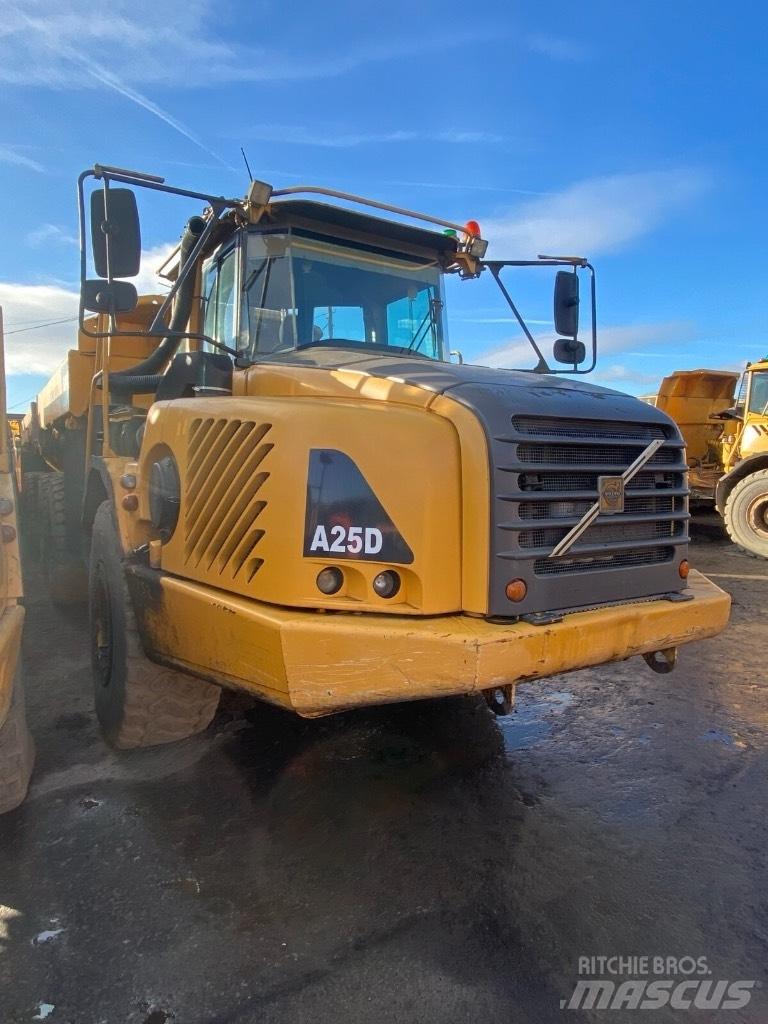 Volvo A 25 D Belden kirma kaya kamyonu