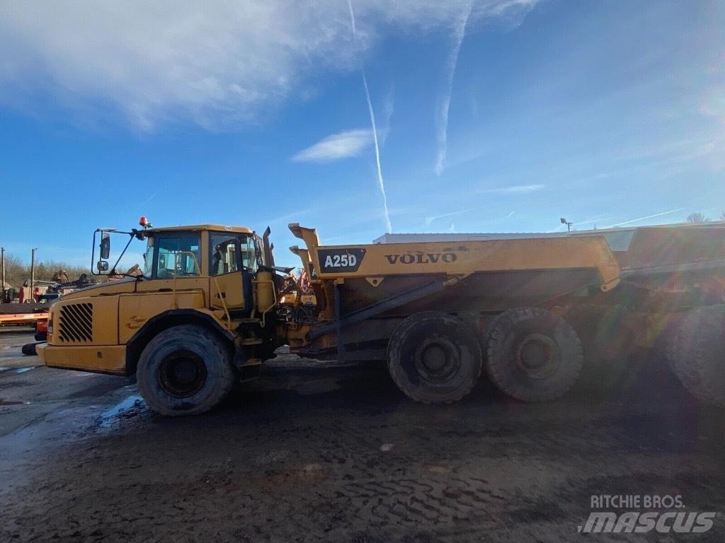 Volvo A 25 D Belden kirma kaya kamyonu