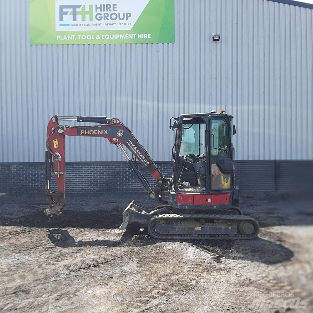 Yanmar Vio 38 Mini ekskavatörler, 7 tona dek