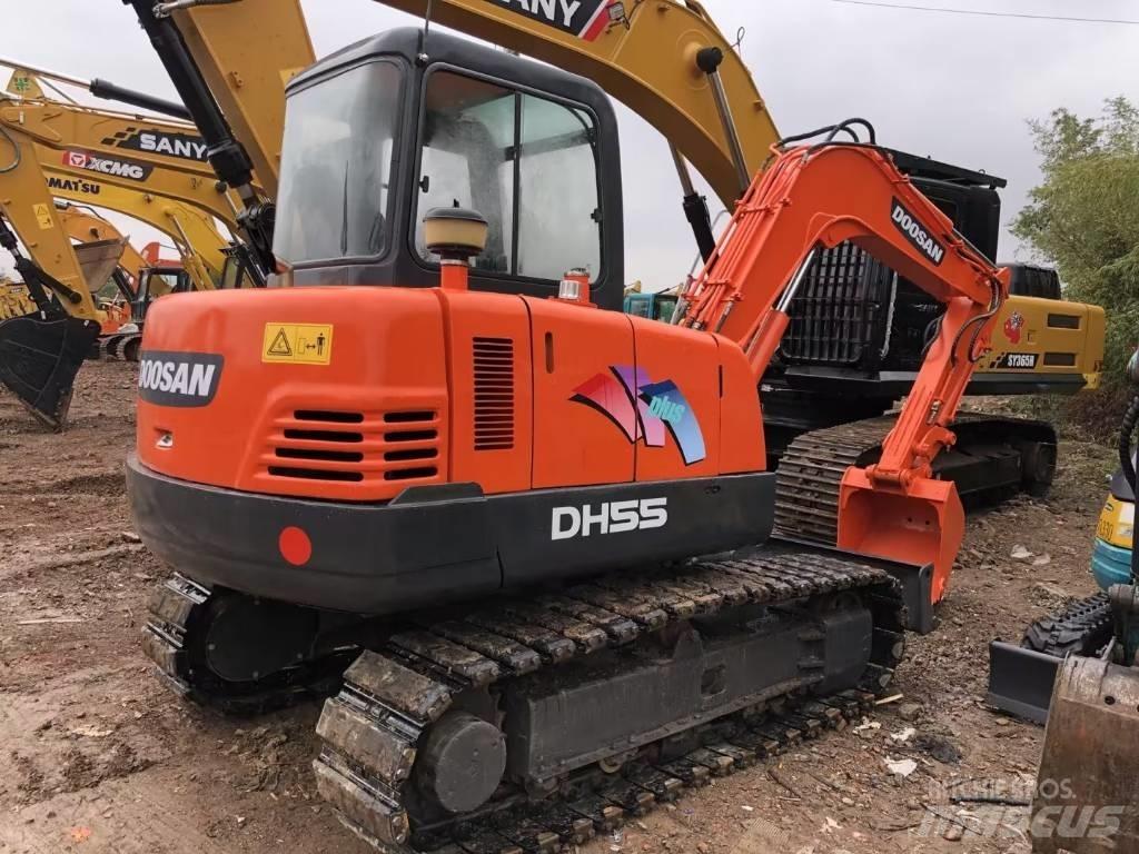 Doosan DH 55 Mini ekskavatörler, 7 tona dek