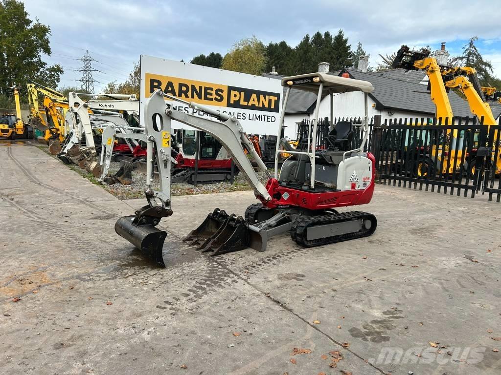Takeuchi TB 216 Mini ekskavatörler, 7 tona dek