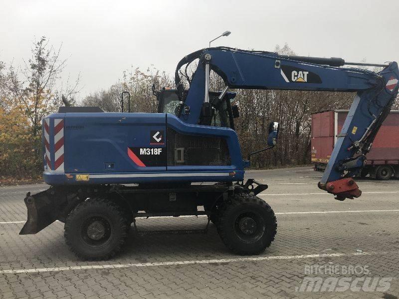 CAT M318F Lastik tekerli ekskavatörler