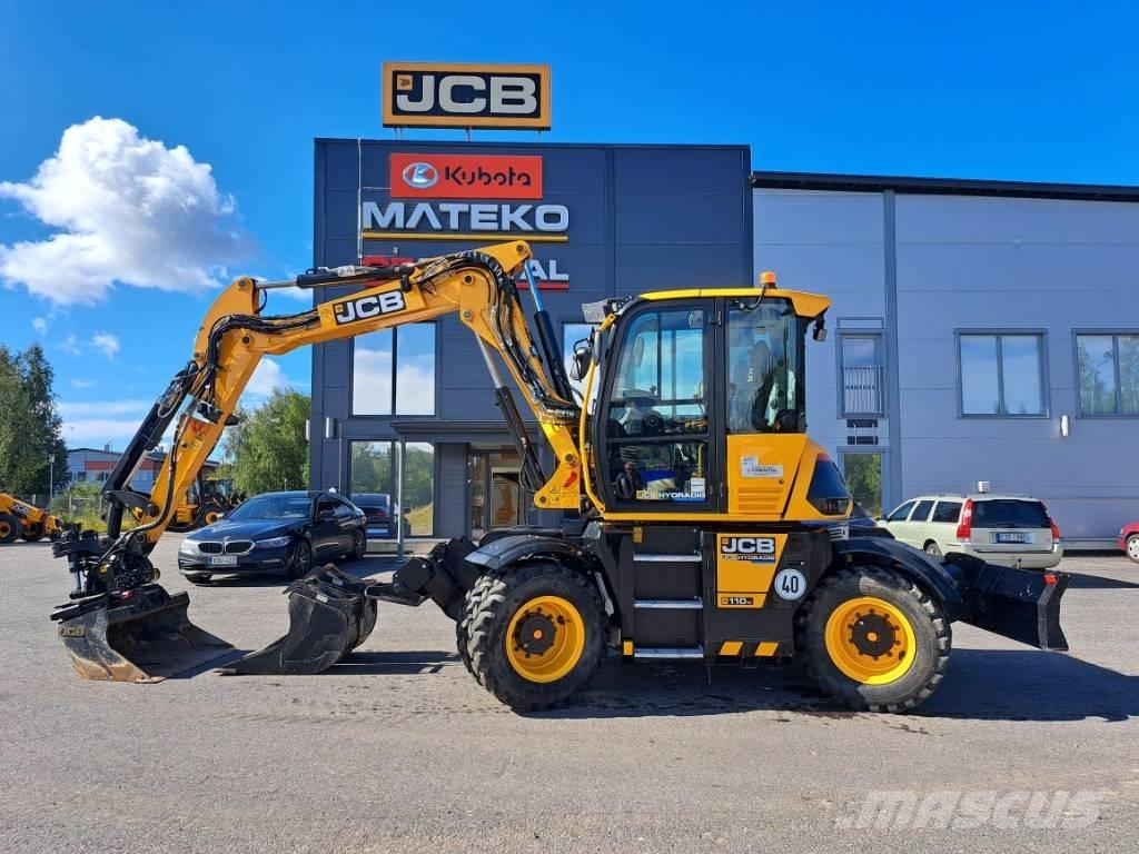 JCB Hydradig Lastik tekerli ekskavatörler