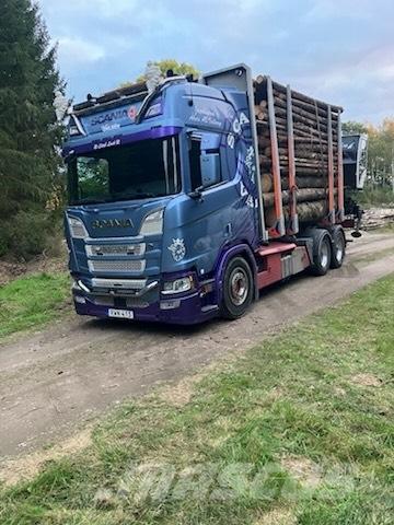 Scania R650B6X4NB Tomruk kamyonlari