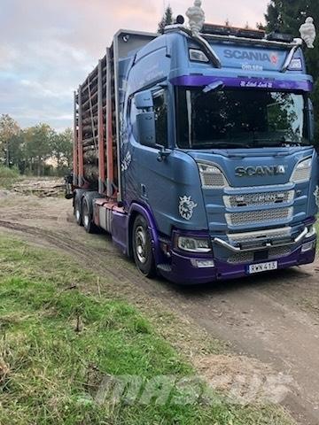 Scania R650B6X4NB Tomruk kamyonlari