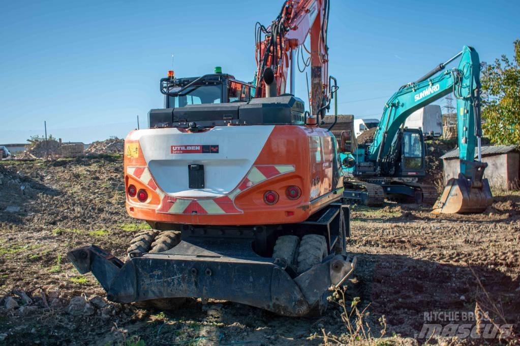 Hitachi ZX 145 Lastik tekerli ekskavatörler