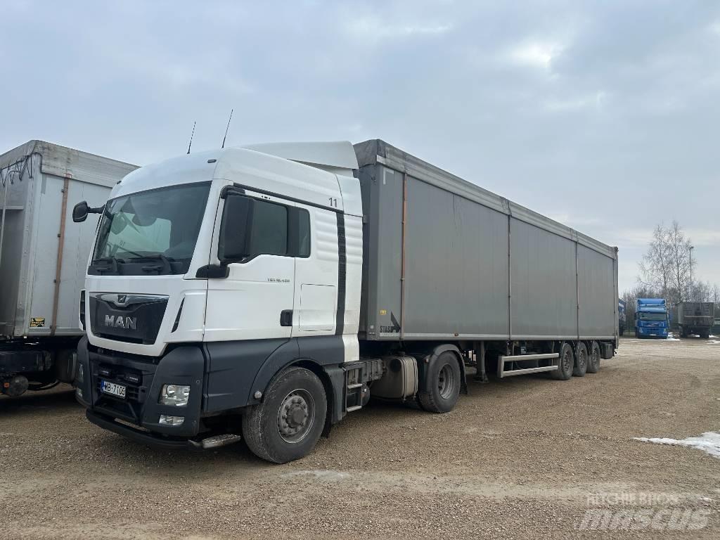 Stas S300ZX Kayar zemin yarı römorklar