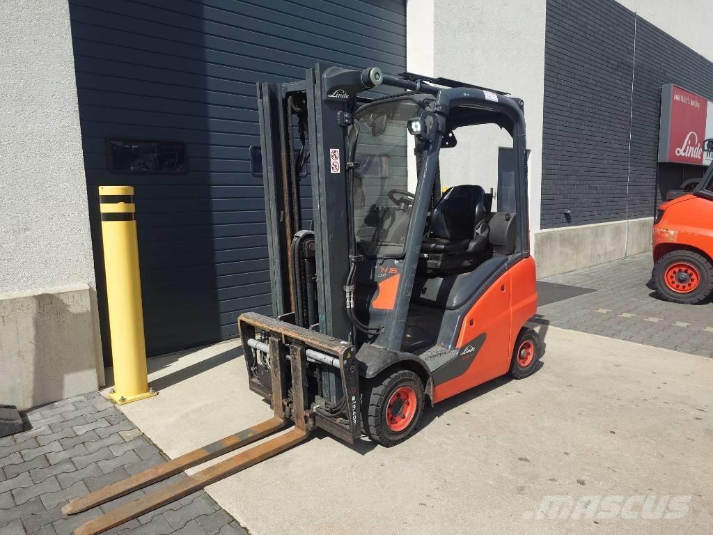 Linde H 16 T LPG'li forkliftler
