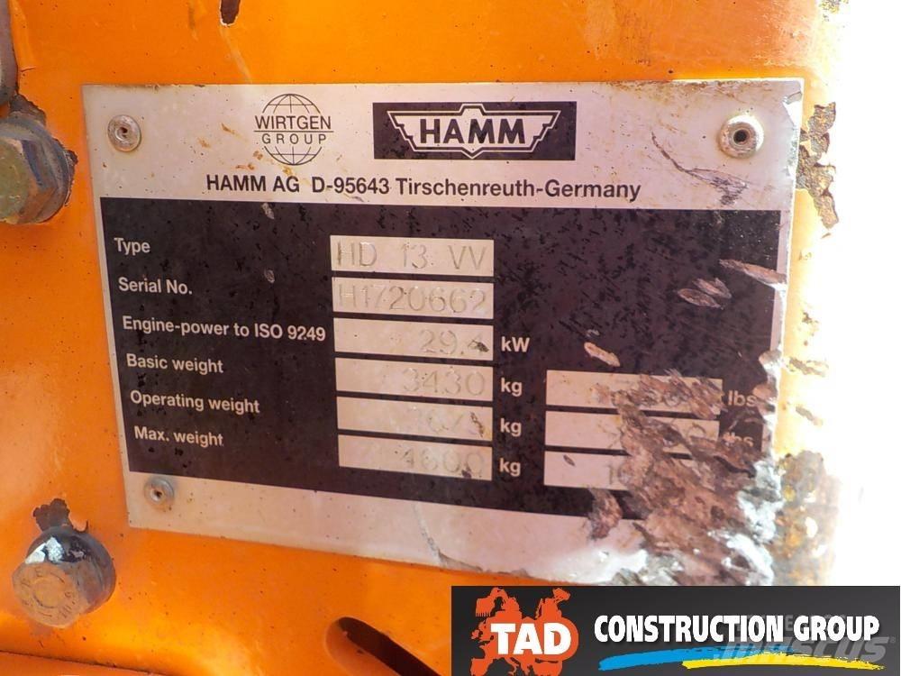 Hamm HD 13 VV Çift tamburlu silindirler