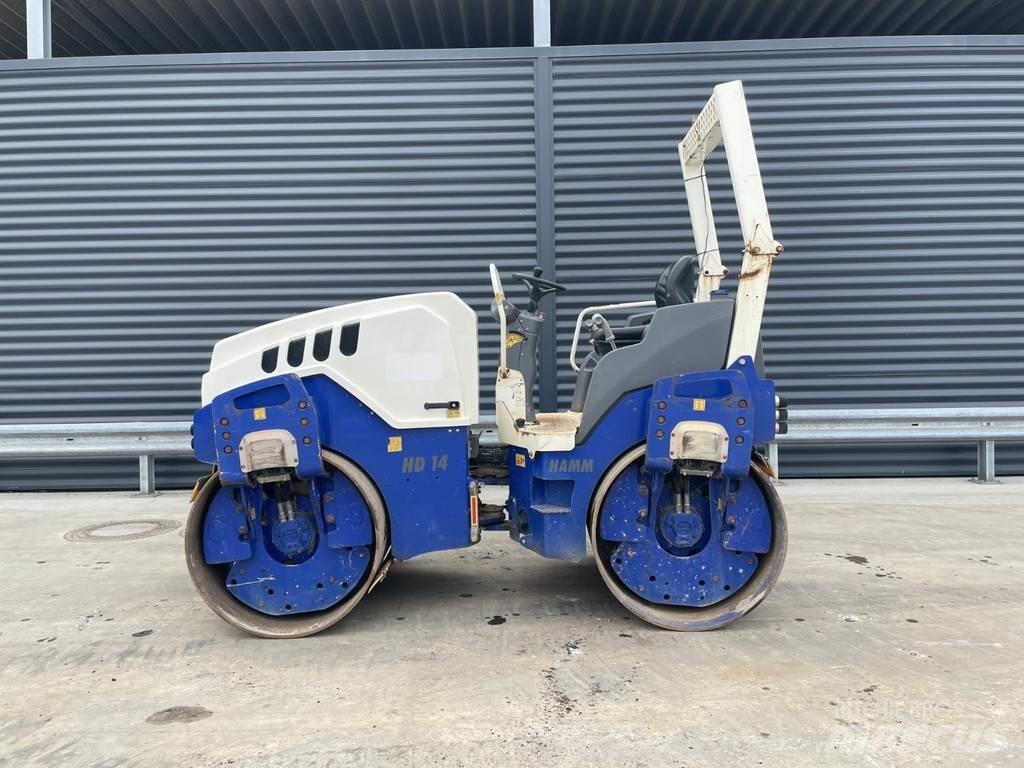 Hamm HD 14 VV Çift tamburlu silindirler