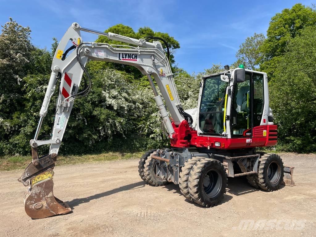 Takeuchi TB 295 W Lastik tekerli ekskavatörler