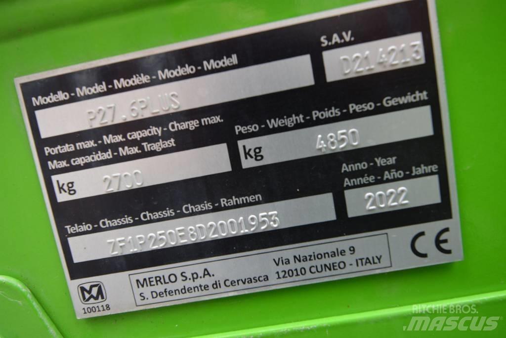 Merlo P 27.6 Plus Teleskopik yükleyiciler