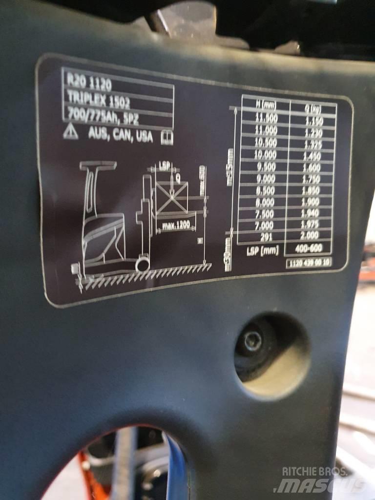 Linde R20 Akülü depo ekipmanları