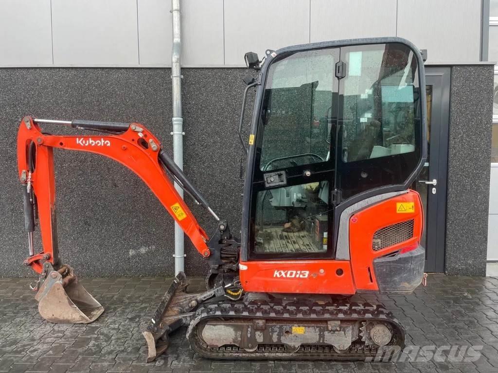Kubota KX018-4 Mini ekskavatörler, 7 tona dek