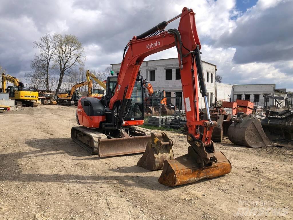 Kubota KX 080-4 Paletli ekskavatörler