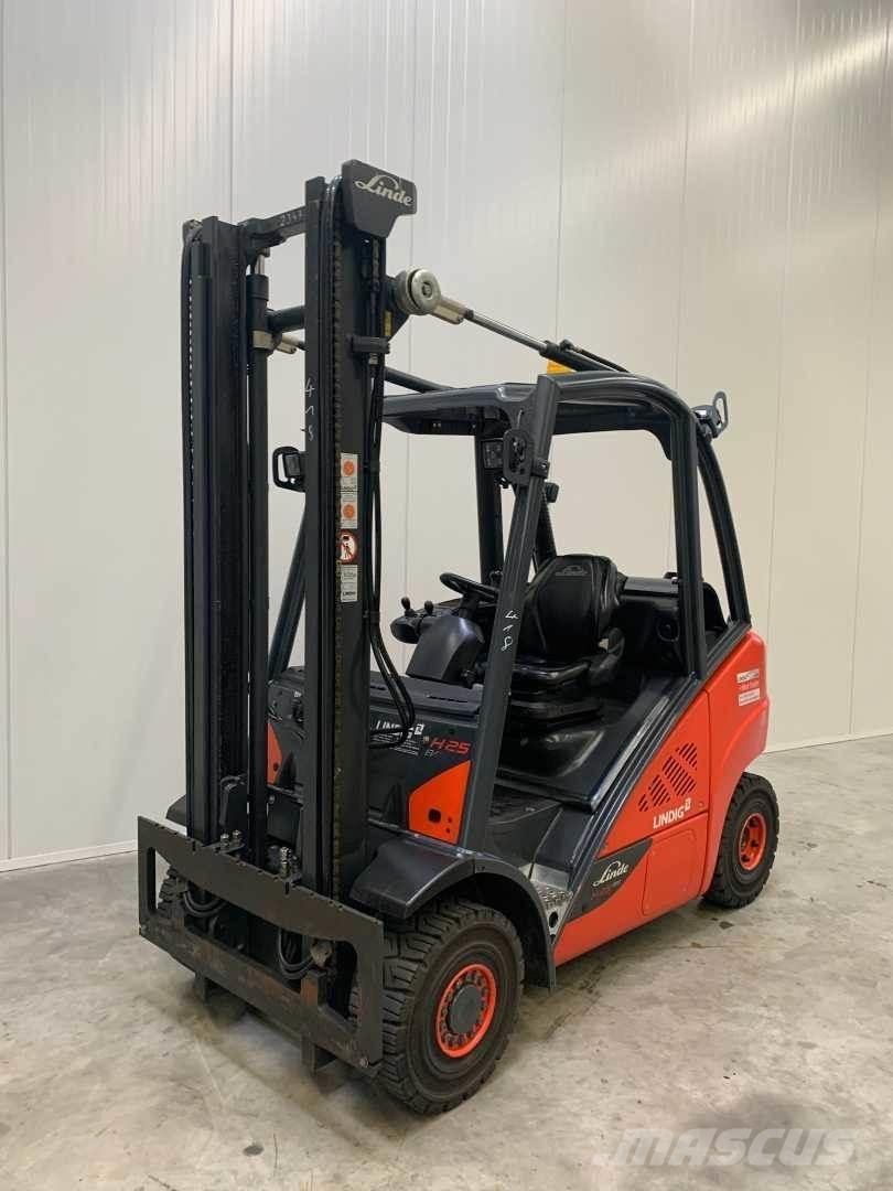 Linde H25T LPG'li forkliftler
