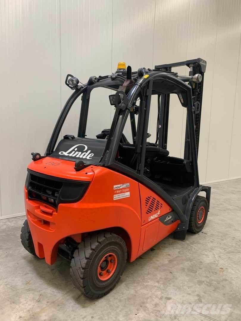 Linde H25T LPG'li forkliftler