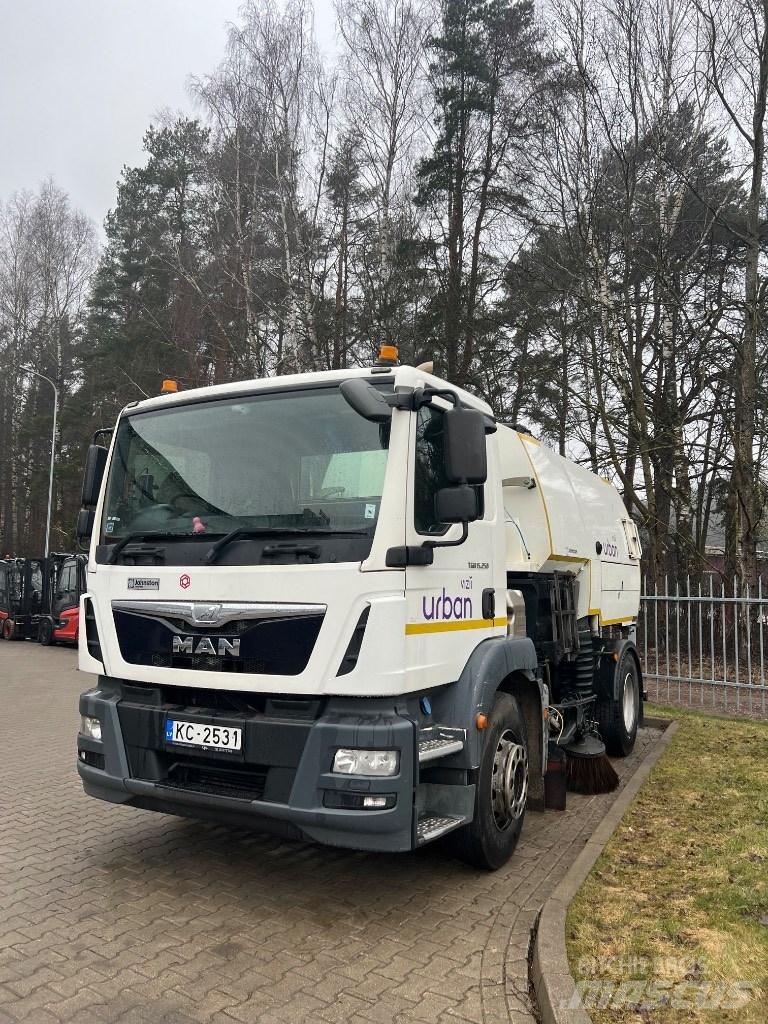 MAN TGM 15.250 Cadde süpürücüler