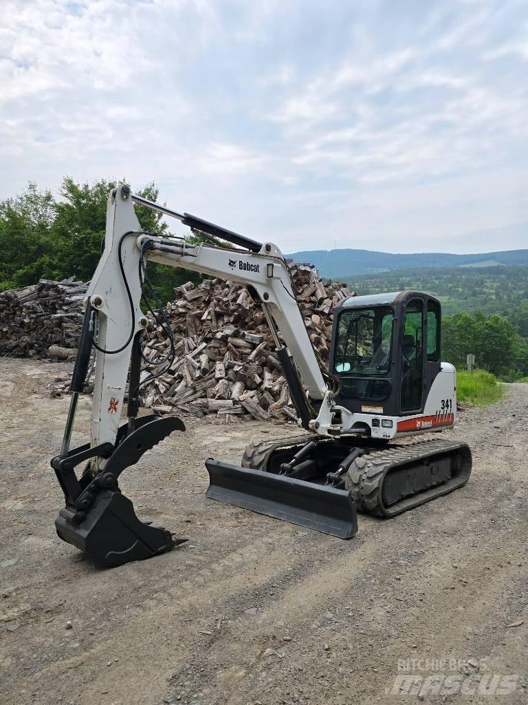 Bobcat 341 G Mini ekskavatörler, 7 tona dek
