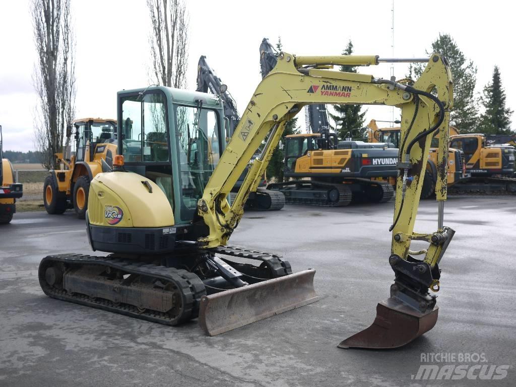 Yanmar Vio 45 Mini ekskavatörler, 7 tona dek