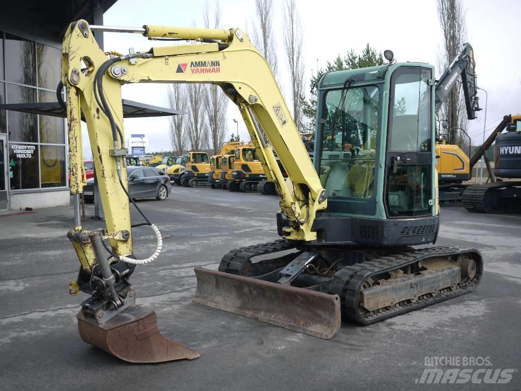 Yanmar Vio 45 Mini ekskavatörler, 7 tona dek