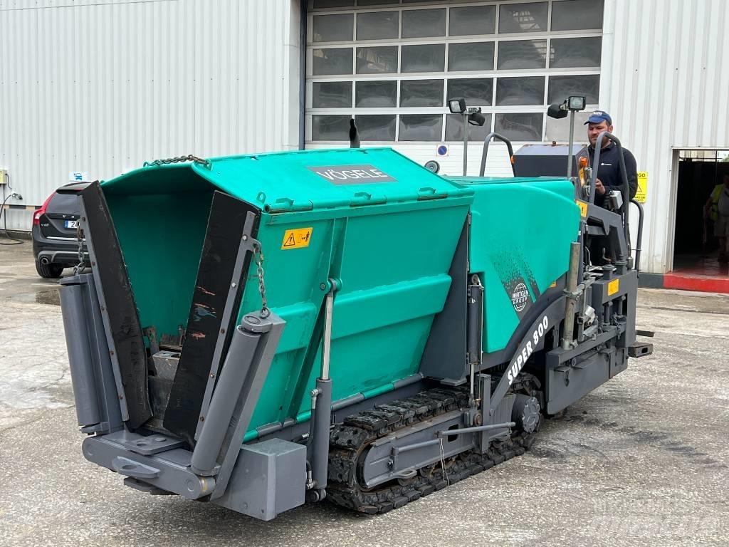 Vögele Super 800 Asfalt sericiler