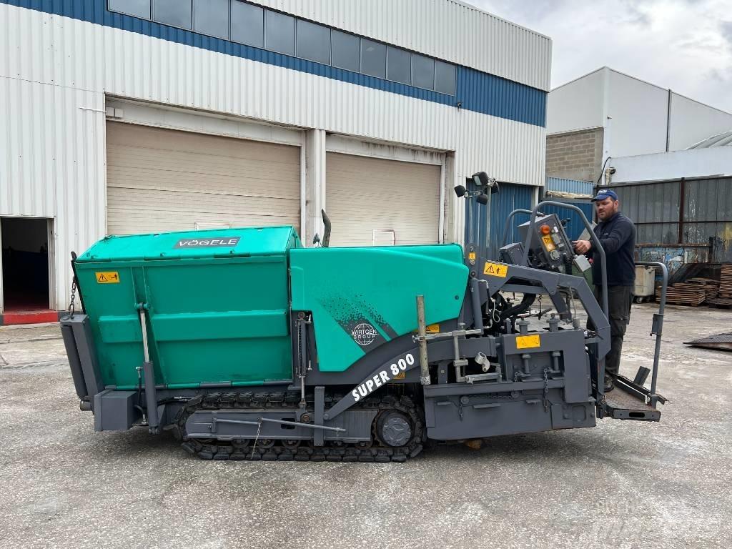 Vögele Super 800 Asfalt sericiler