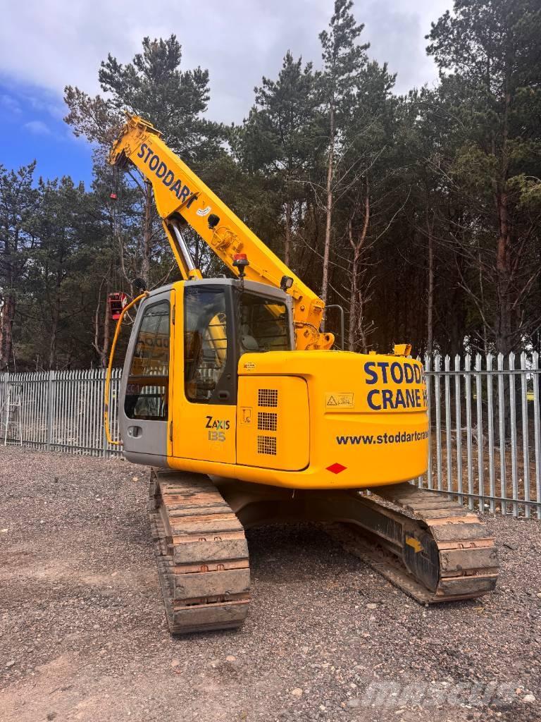 Hitachi ZX135UST Paletli vinçler