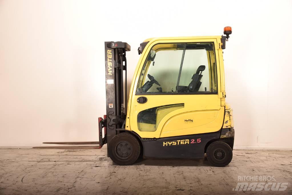 Hyster J 2.5 XN Elektrikli forkliftler