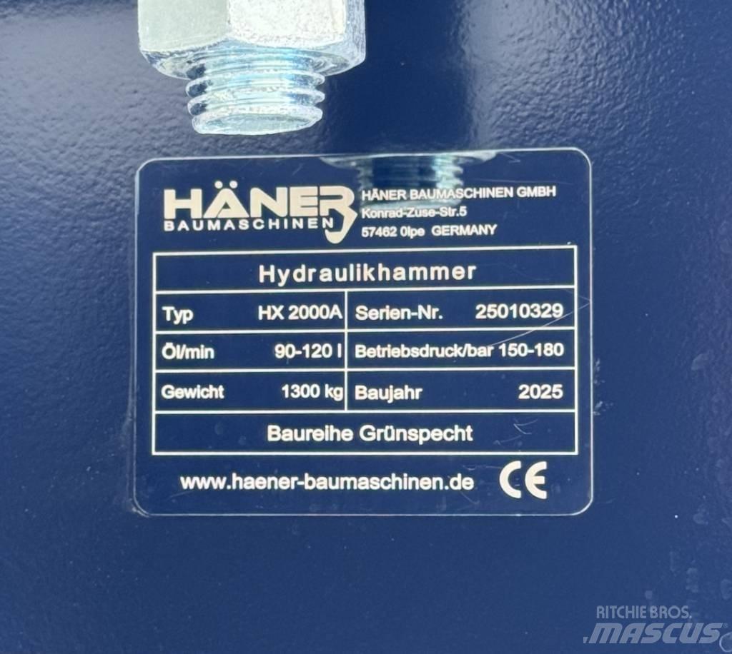  Haner HX 2000A Hidrolik kırıcılar