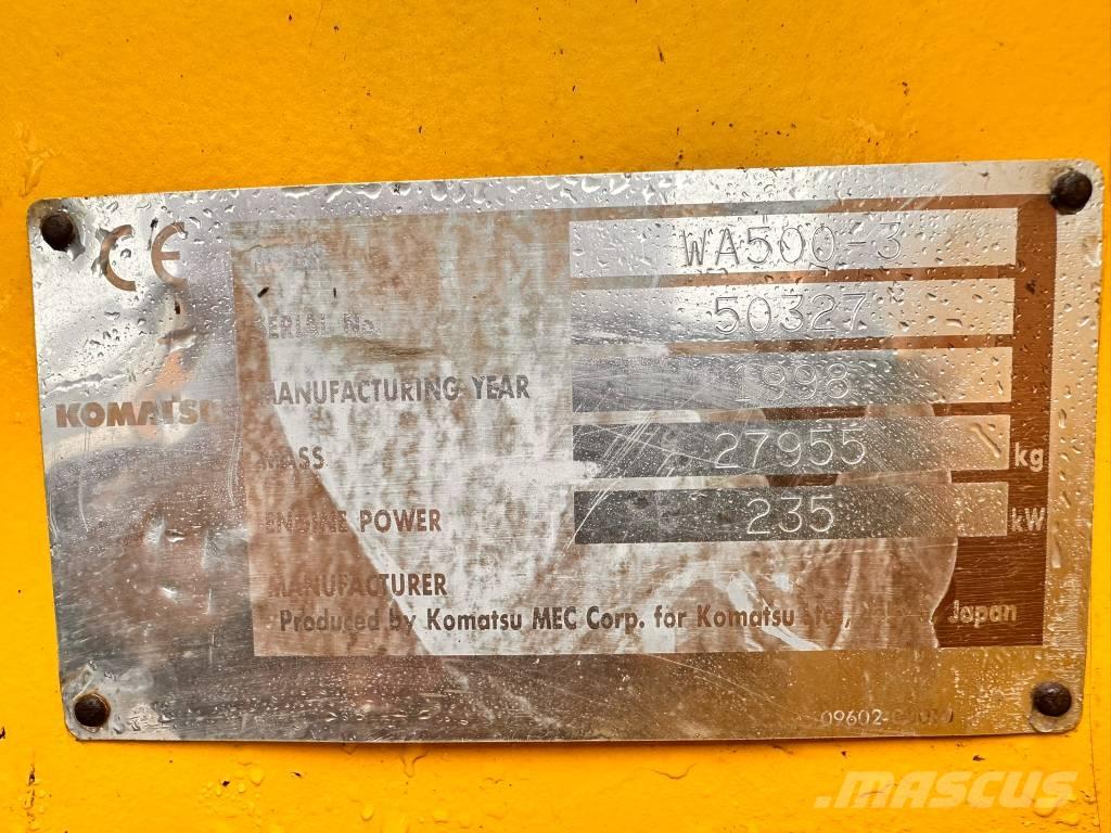 Komatsu WA500-3 Tekerlekli yükleyiciler