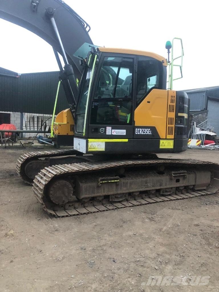 Volvo ECR 235 E Paletli ekskavatörler