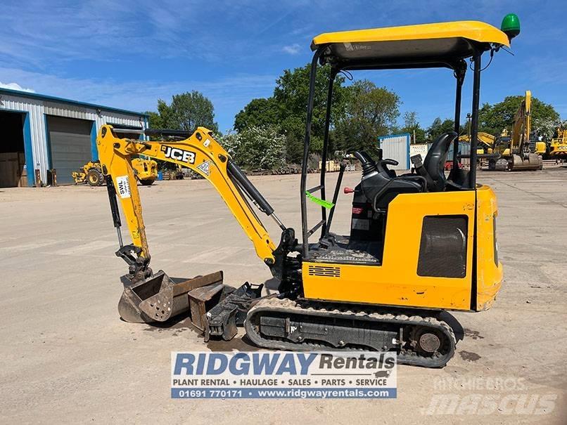JCB 16 C-1 Mini ekskavatörler, 7 tona dek